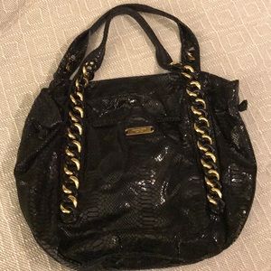 Black Snake Skin Michael Kors Purse